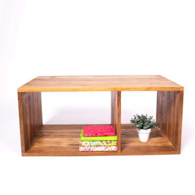Reclaimed Wood Coffee Table Zenporium, Reclaimed Wood Cube Coffee Table